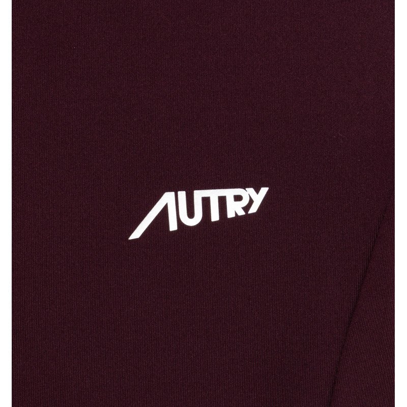 AUTRY VESTE en jersey bordeaux