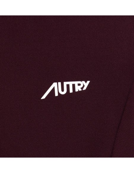 AUTRY VESTE en jersey bordeaux