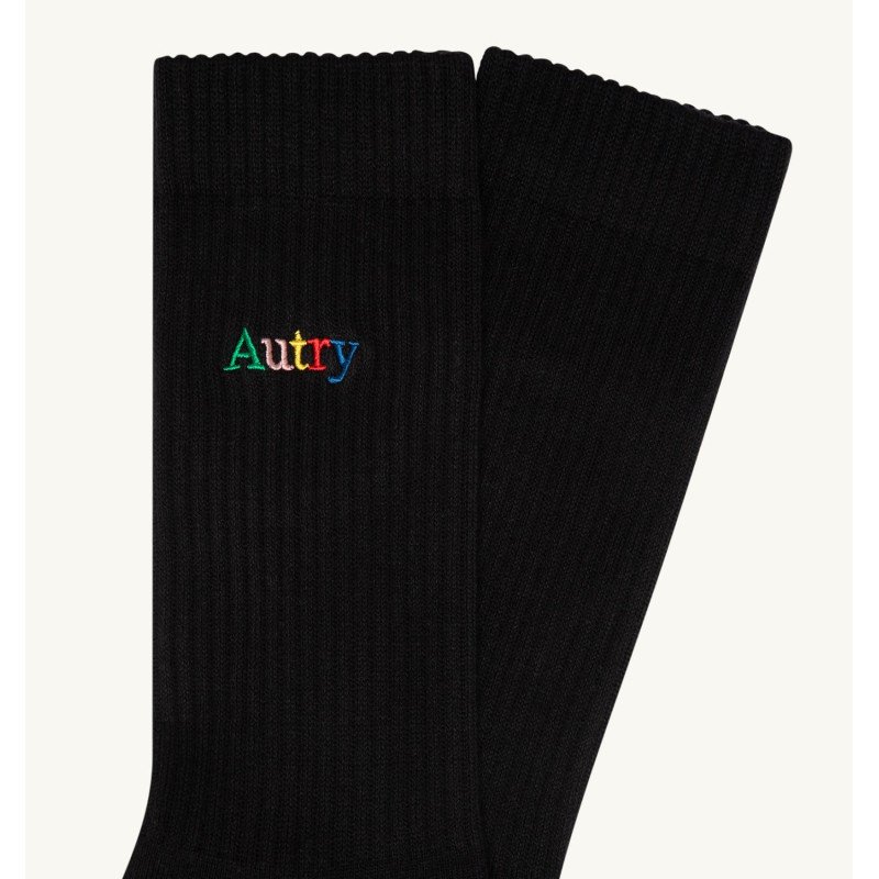 AUTRY Chaussettes unisex à côtes