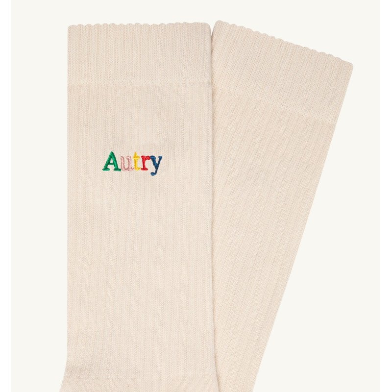 AUTRY Chaussettes unisex à côtes