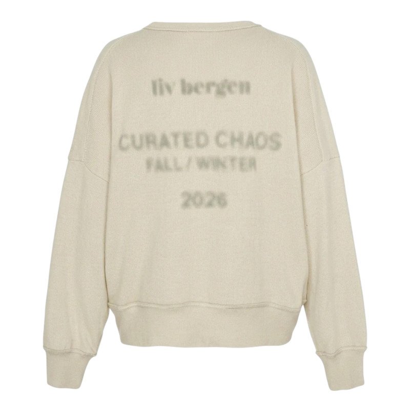LIV BERGEN Sweatshirt VERSAILLES BLURRY