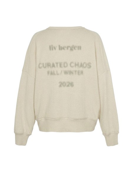 LIV BERGEN Sweatshirt VERSAILLES BLURRY