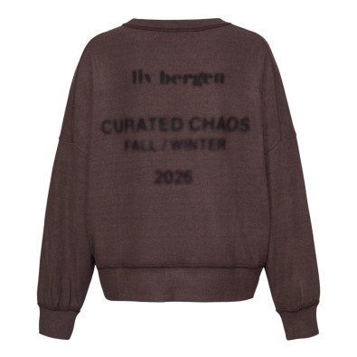 LIV BERGEN Sweatshirt VERSAILLES BLURRY