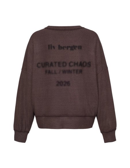 LIV BERGEN Sweatshirt VERSAILLES BLURRY