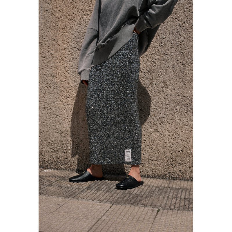 LIV BERGEN Jupe sequins NY