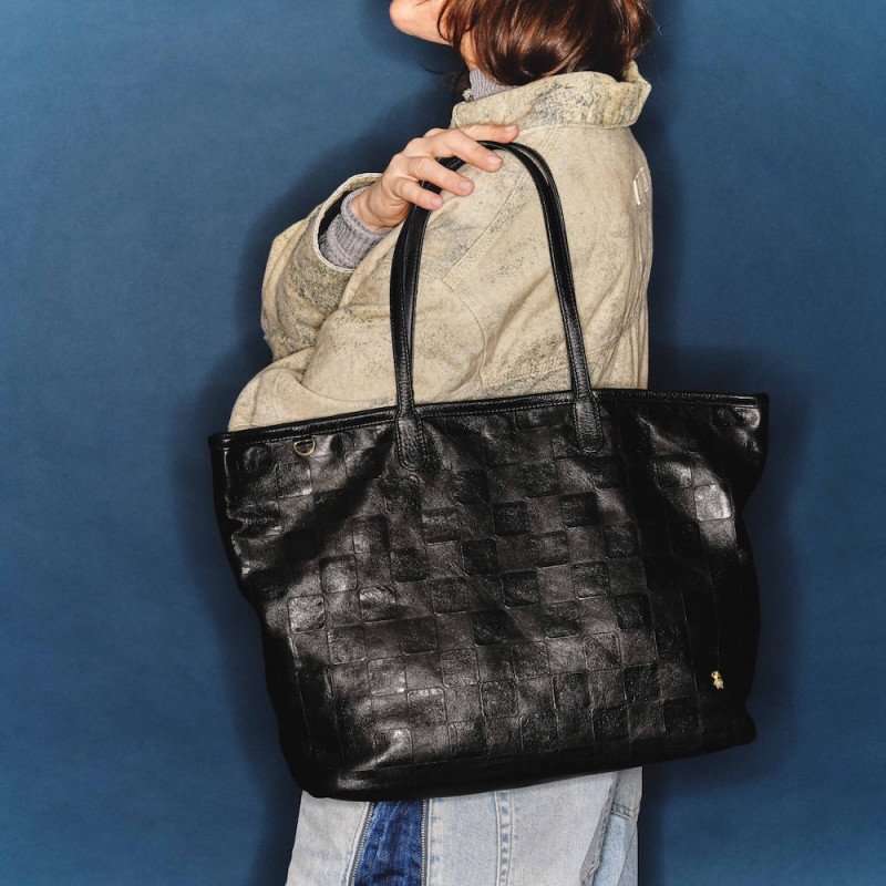 CLARIS VIROT Cabas MARNY check
