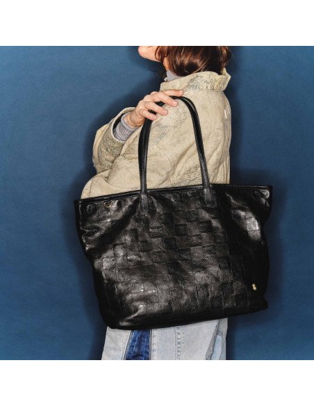 CLARIS VIROT Cabas MARNY check
