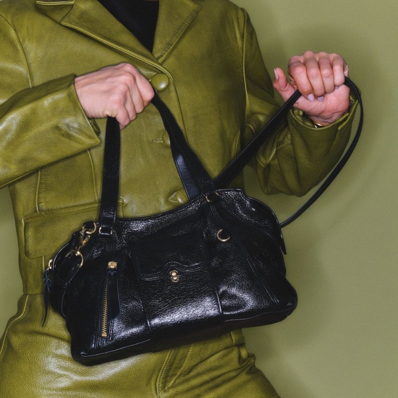 CLARIS VIROT sac MINI JUNO noir
