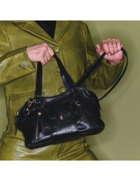 CLARIS VIROT sac MINI JUNO noir