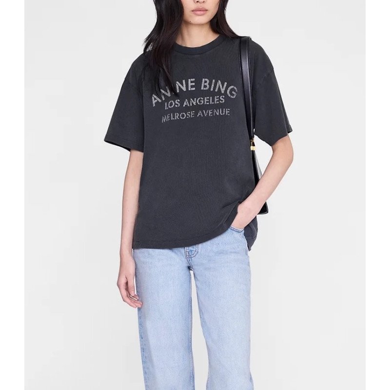 ANINE BING tee-shirt CADE melrose