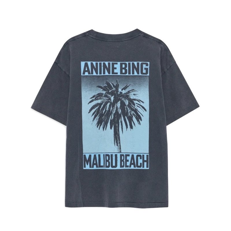 ANINE BING tee-shirt CADE palm
