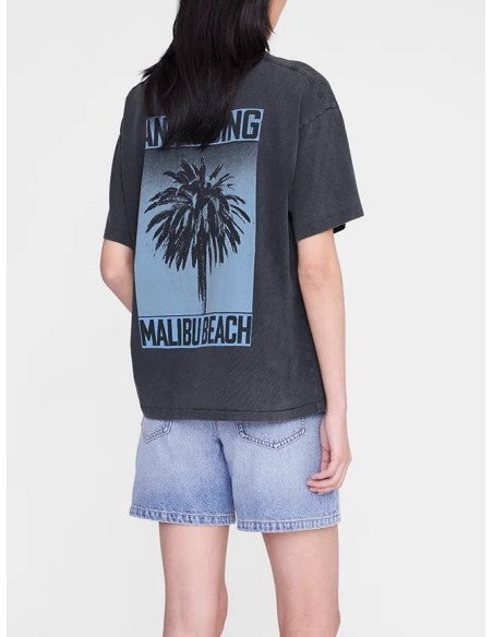 ANINE BING tee-shirt CADE palm