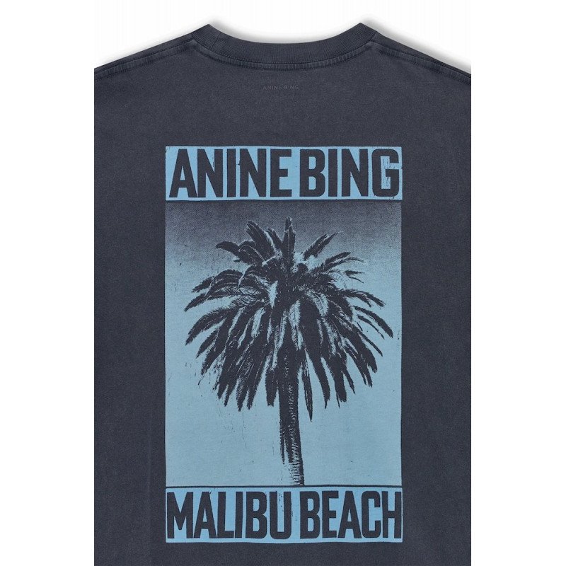 ANINE BING tee-shirt CADE palm
