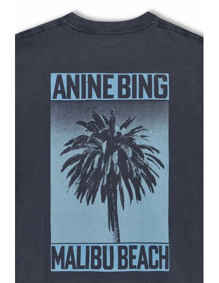 ANINE BING tee-shirt CADE palm