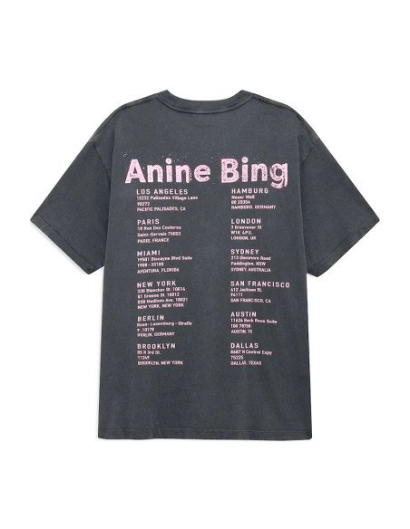 ANINE BING tee-shirt CADE smiley