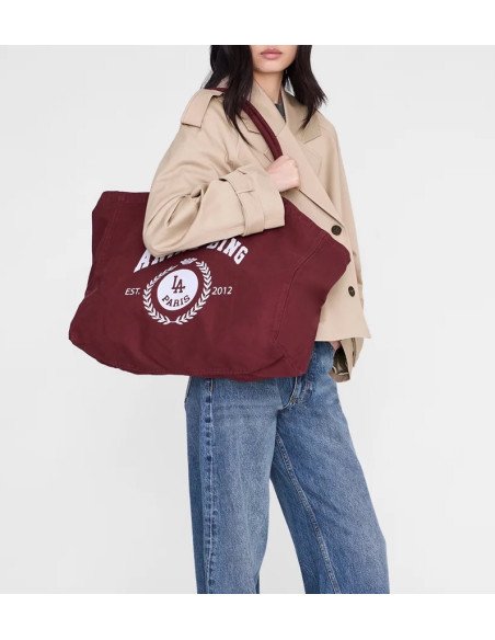 ANINE BING sac LEO CANVAS Collegiate