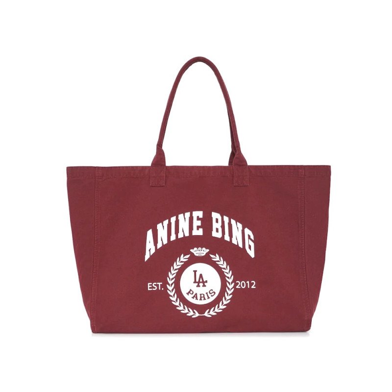 ANINE BING sac LEO CANVAS Collegiate