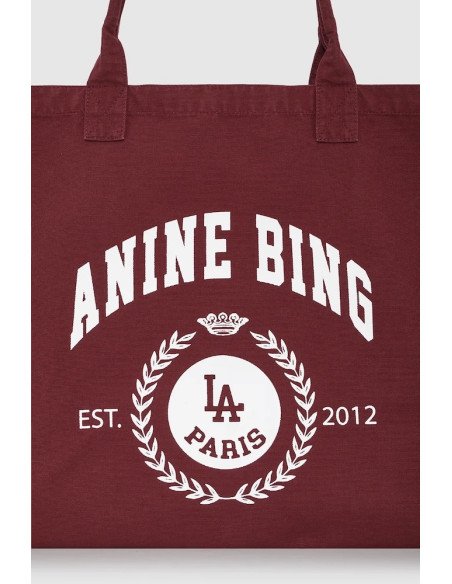 ANINE BING sac LEO CANVAS Collegiate