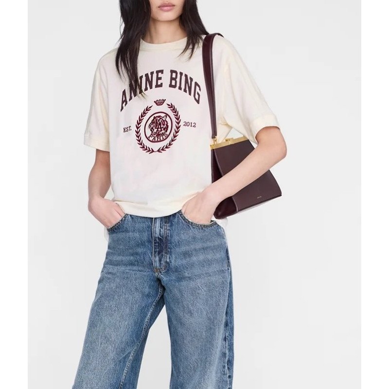 ANINE BING T-Shirt JAYLIN Collegiate