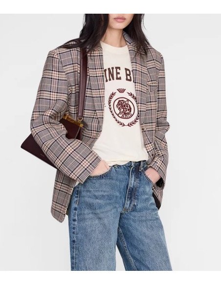 ANINE BING T-Shirt JAYLIN Collegiate