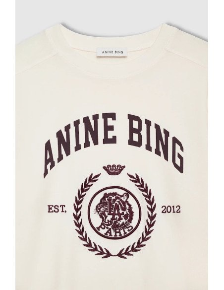 ANINE BING T-Shirt JAYLIN Collegiate