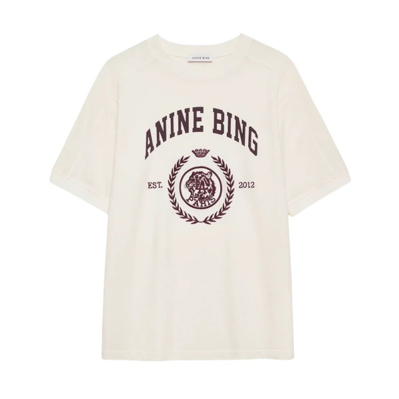 ANINE BING T-Shirt JAYLIN Collegiate