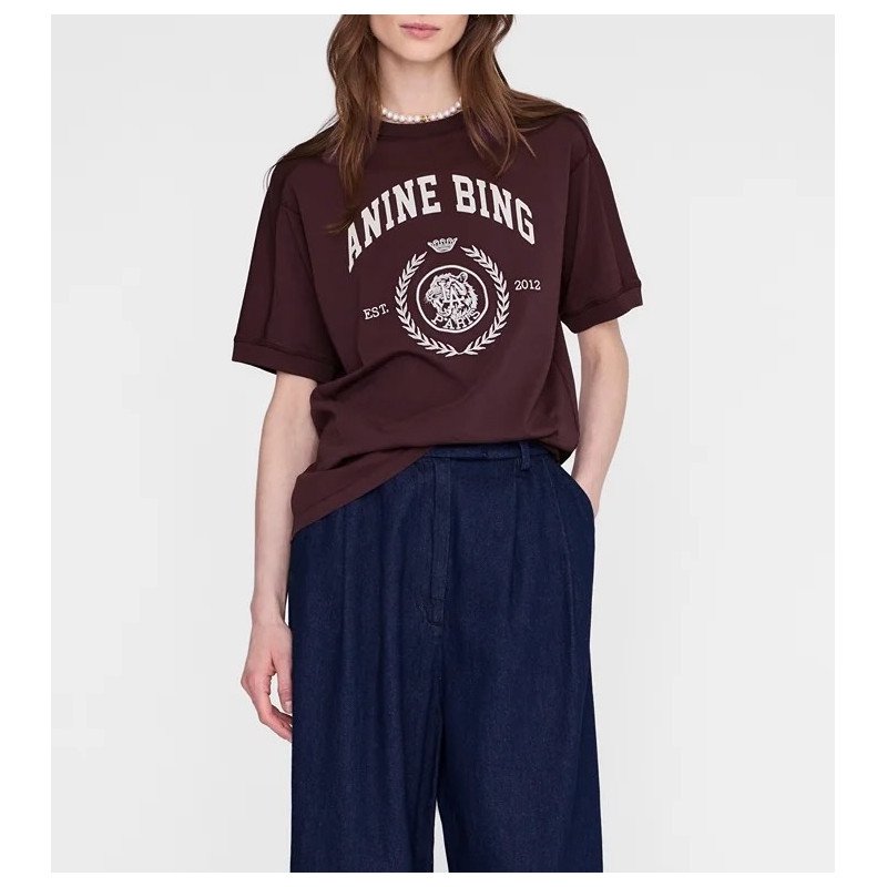 ANINE BING T-Shirt JAYLIN Collegiate