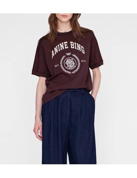 ANINE BING T-Shirt JAYLIN Collegiate