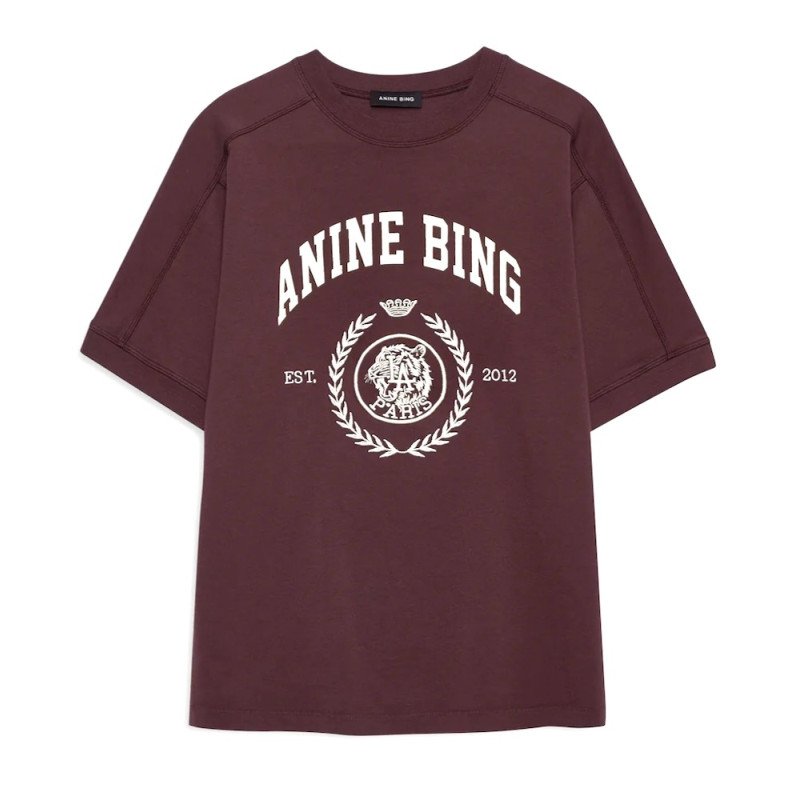 ANINE BING T-Shirt JAYLIN Collegiate