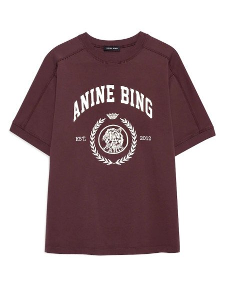 ANINE BING T-Shirt JAYLIN Collegiate