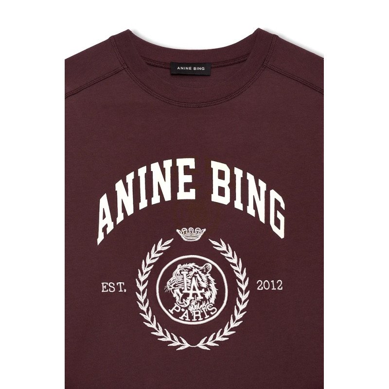 ANINE BING T-Shirt JAYLIN Collegiate