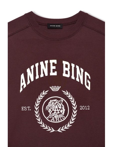 ANINE BING T-Shirt JAYLIN Collegiate