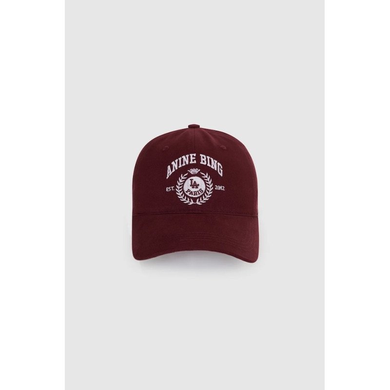 ANINE BING casquette JEREMY collegiate fig