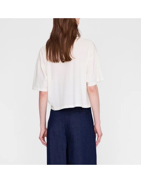 ANINE BING tee-shirt JOHNNY cream