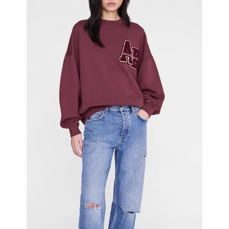 ANINE BING Sweatshirt MILES Letterman