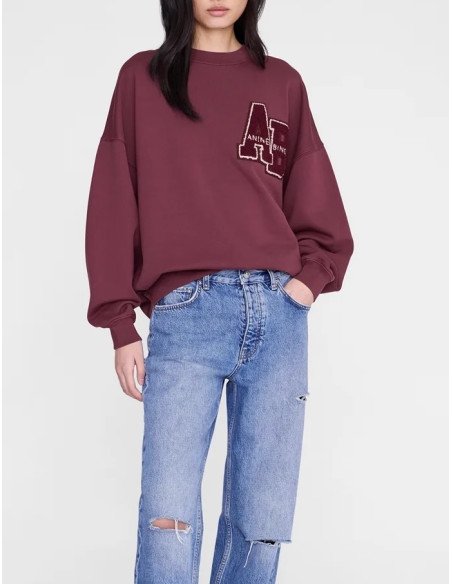 ANINE BING Sweatshirt MILES Letterman