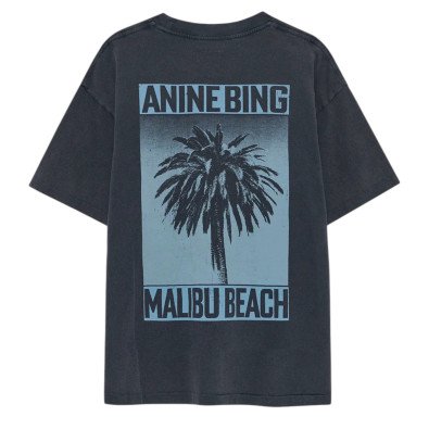 ANINE BING tee-shirt CADE palm