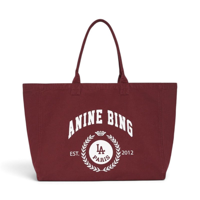 ANINE BING sac LEO CANVAS Collegiate