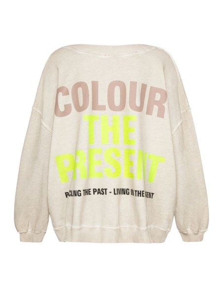 LIV BERGEN Sweatshirt SKY ORGANIC