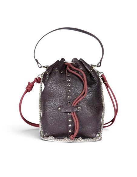 CRAIE STUDIO Sac BECO Stud Bubble Pourpre
