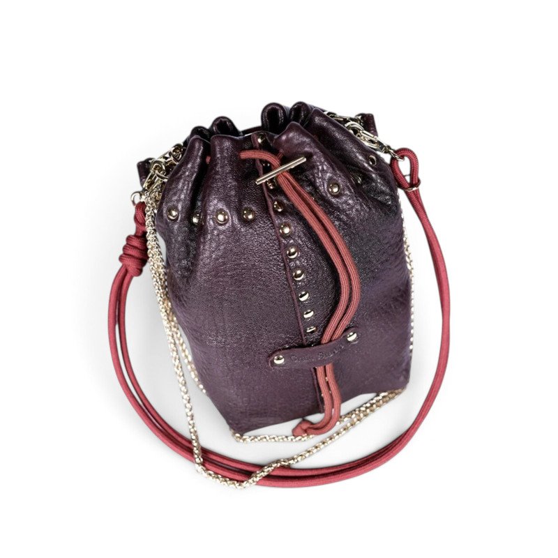 CRAIE STUDIO Sac BECO Stud Bubble Pourpre