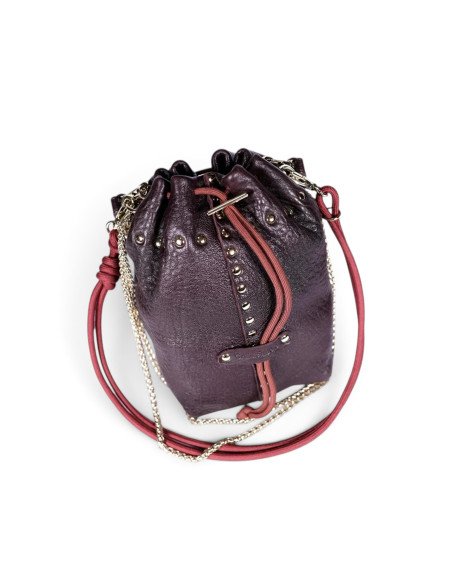 CRAIE STUDIO Sac BECO Stud Bubble Pourpre