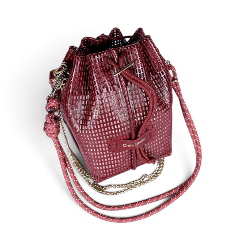 CRAIE STUDIO Sac BIBI Cherry