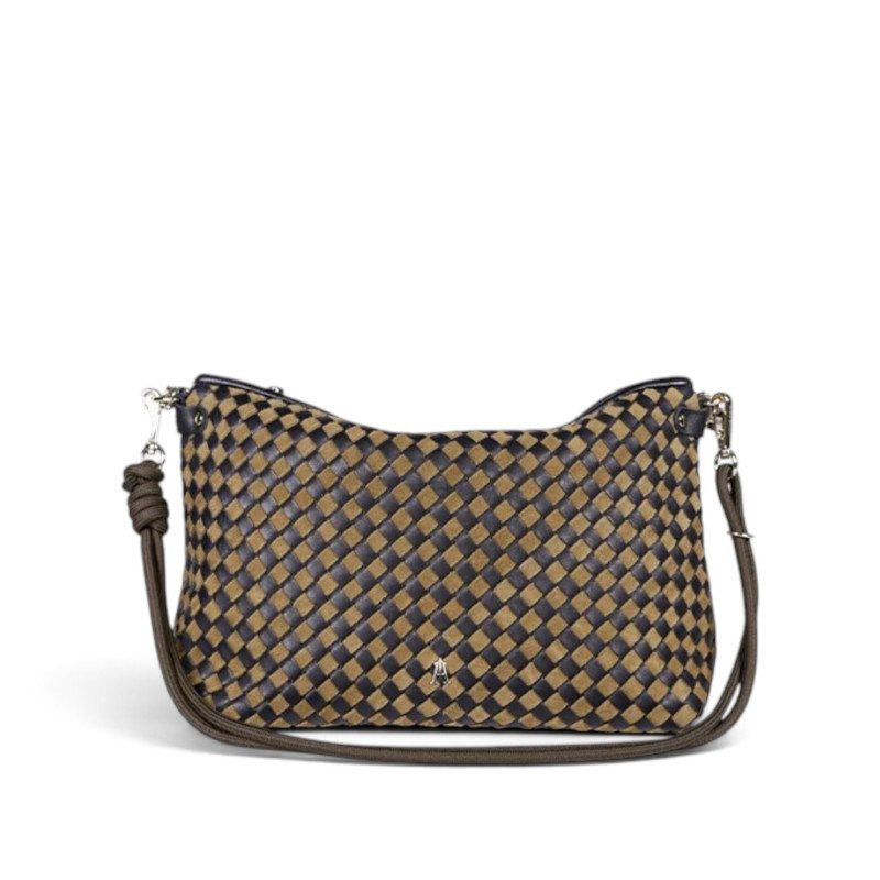 CRAIE STUDIO Sac MALLOW Tressé Sépia Noir
