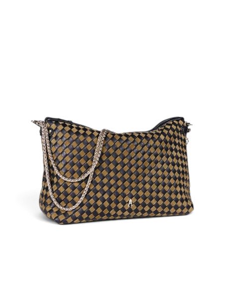 CRAIE STUDIO Sac MALLOW Tressé Sépia Noir