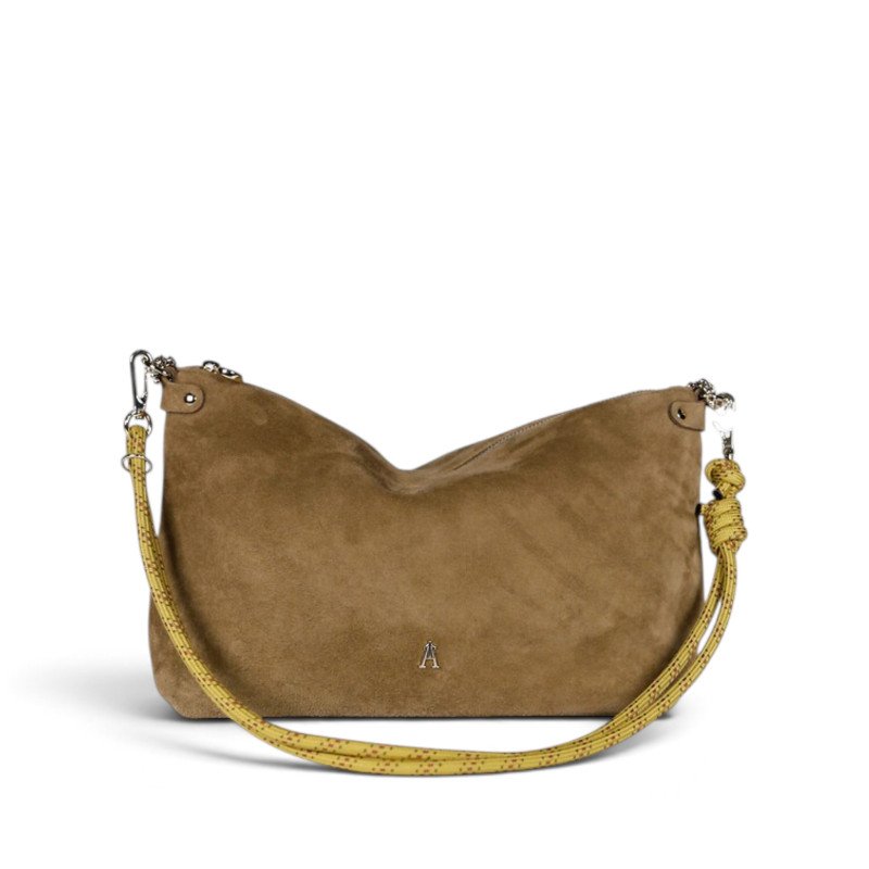CRAIE STUDIO Sac MALLOW Suède Sépia