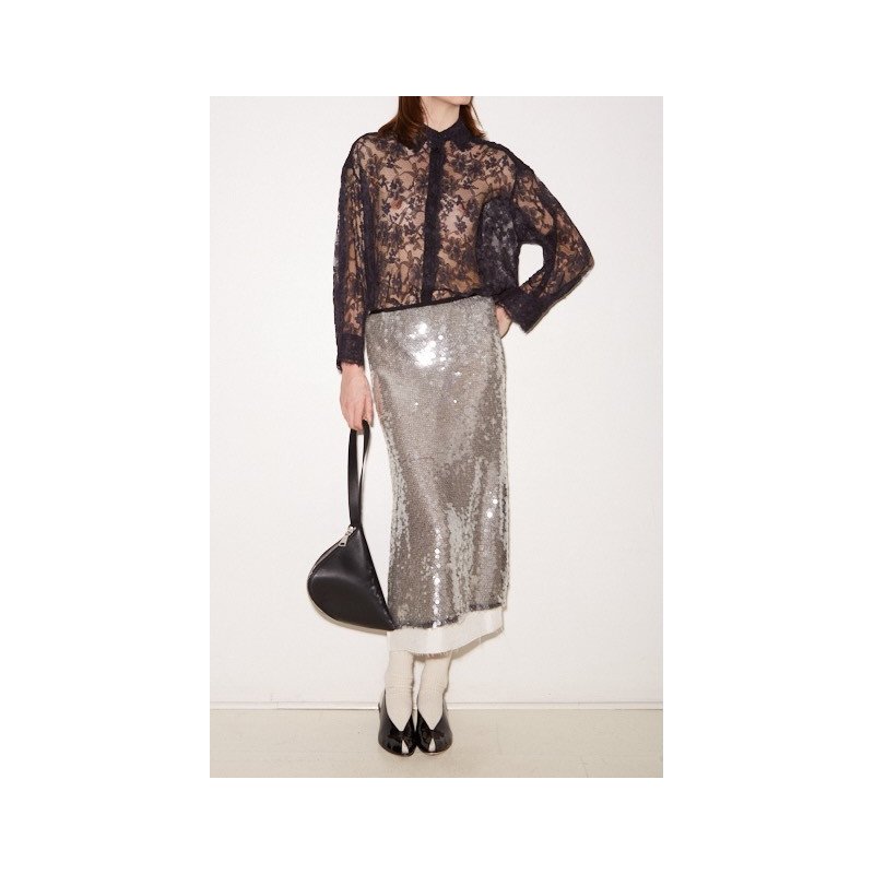 ROSEANNA jupe ROSE silver