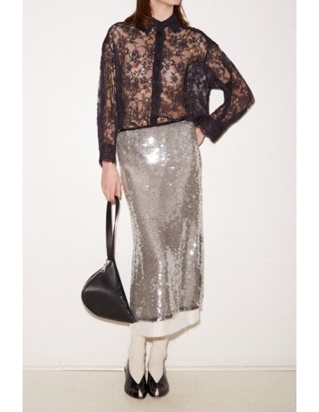 ROSEANNA jupe ROSE silver