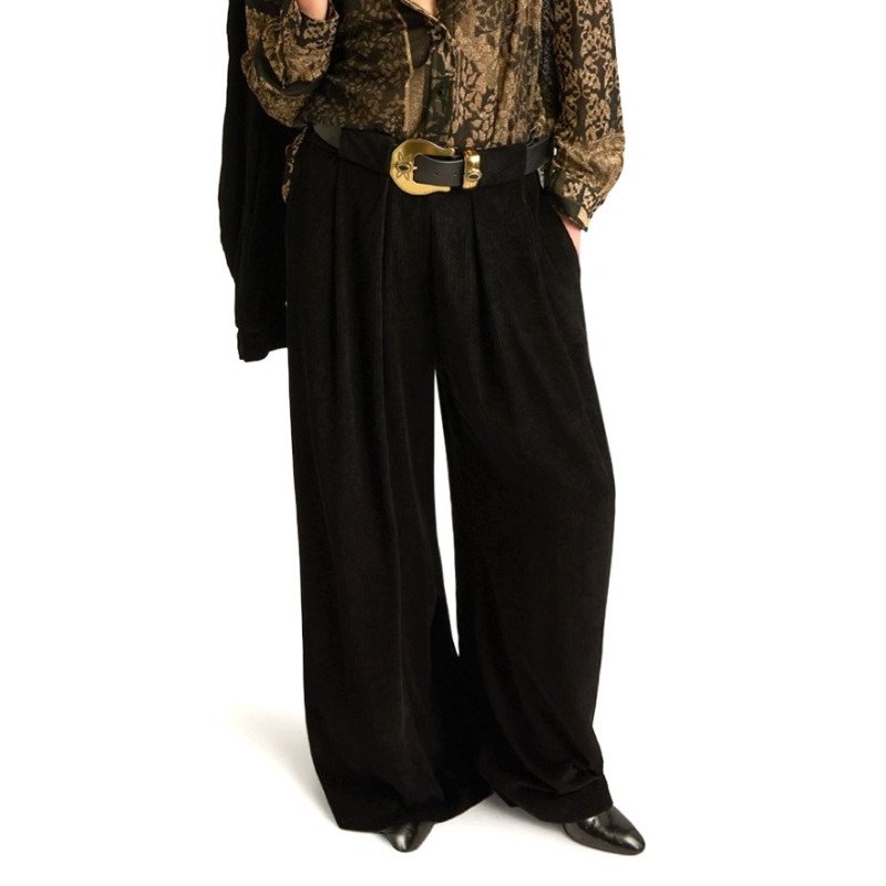 MOMONI Pantalon ASPEN velvet
