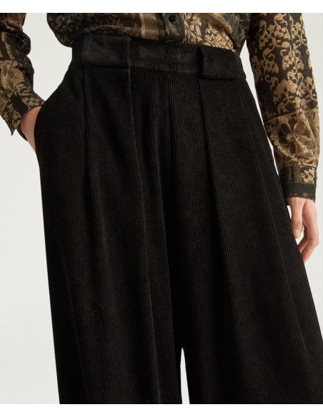 MOMONI Pantalon ASPEN velvet